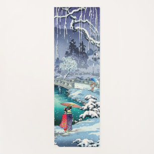 Tsuchiya Koitsu - Frühjahrsschnee bei Maruyama Yogamatte