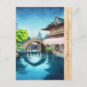 Tsuchiya Koitsu Kameido Tenmangu Schrein Postkarte