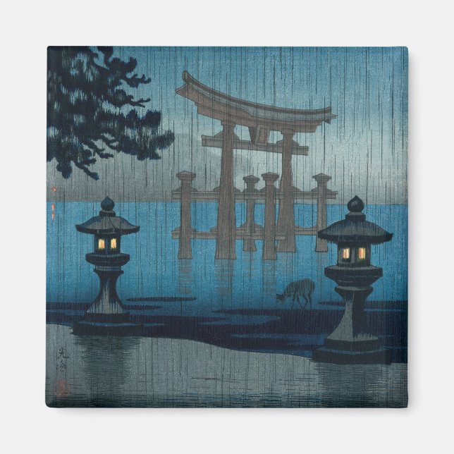 Tsuchiya Koitsu - Miyajima im Regen Magnet (Vorne)