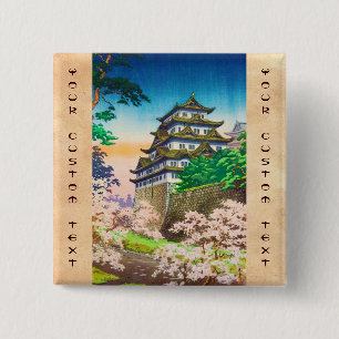 Tsuchiya Koitsu Nagoya Schlossschienbein hanga Button