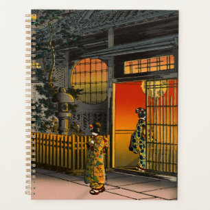 Tsuchiya Koitsu - Seitenstraße Araki in Yotsuya Planer