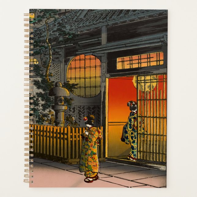 Tsuchiya Koitsu - Side Street Araki in Yotsuya Planer (Vorderseite)