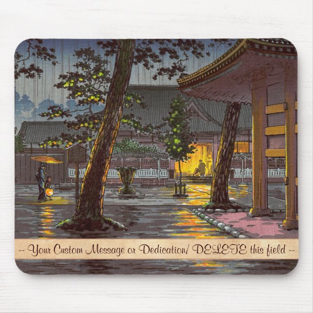 Tsuchiya Koitsu skizziert Takanawa Sengakuji Mousepad (Vorne)