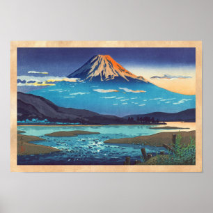 Tsuchiya Koitsu Tokaido Fujikawa Landschaftsart Poster
