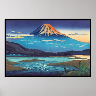 Tsuchiya Koitsu Tokaido Fujikawa Landschaftsart Poster