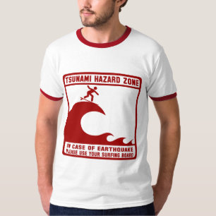 Tsunami-Gefahrenzone T-Shirt
