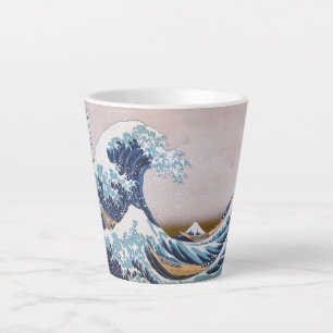 Tsunami Great Wave off Kanagawa Japan by Hokusai Milchtasse