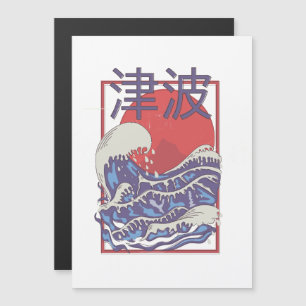 Tsunami Magnetkarte