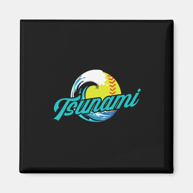 Tsunami Softll  Magnet (Vorne)