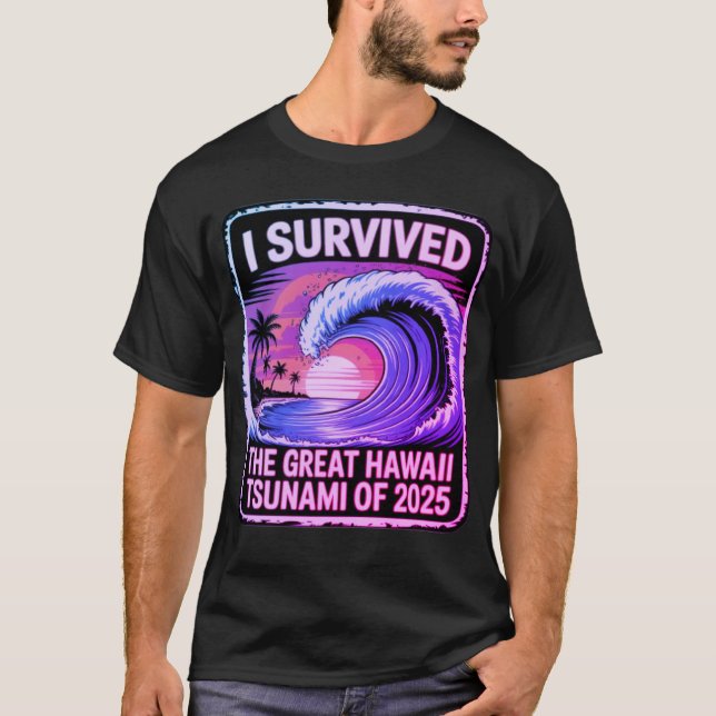 Tsunami Tested - Hawaiian Vacation Champion T-Shirt (Vorderseite)