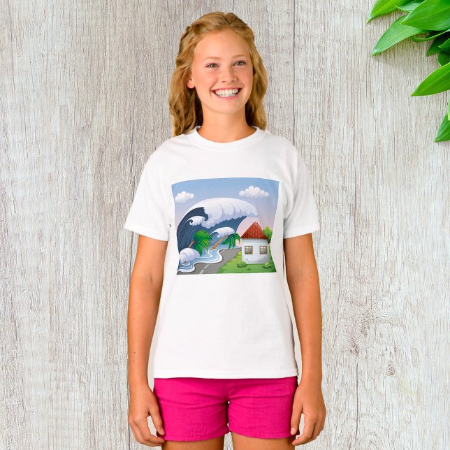 Tsunami Wave T-Shirt (Von Creator hochgeladen)