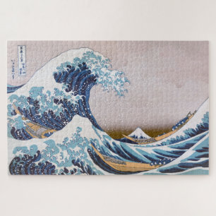 Tsunami-Welle vor Kanagawa Japan von Hokusai