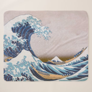 Tsunami-Welle vor Kanagawa Japan von Hokusai Sherpadecke