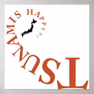 TSUNAMIS PASSIERT! POSTER