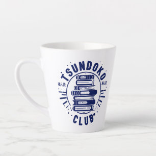 Tsundoku Club Buchliebhaber Bibliophile Booktok Milchtasse