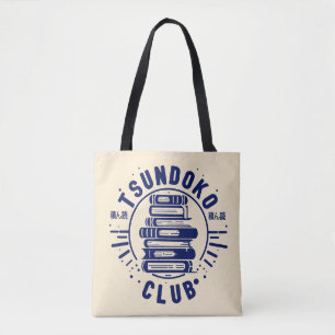 Tsundoku Club Buchliebhaber Bibliophile Booktok Tasche