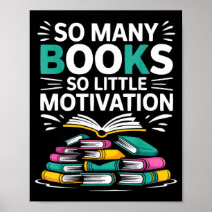 Tsundoku-Definition Bibliophile buchliebend Bücher Poster