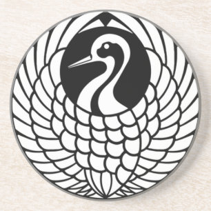 Tsuru Crane Untersetzer