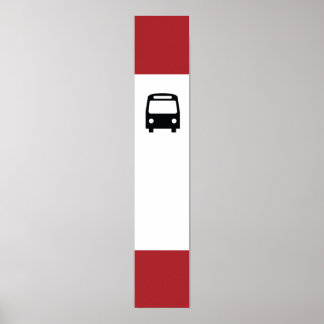 TTC Bus Stopp Poster