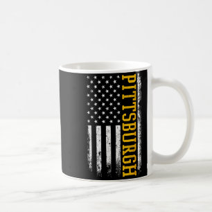Ttsburgh USA-Flagge Patriotischer Amerikaner Aus T Kaffeetasse