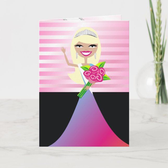 TTT-Dans lui pour le gagner carte de la blonde | (Devant)