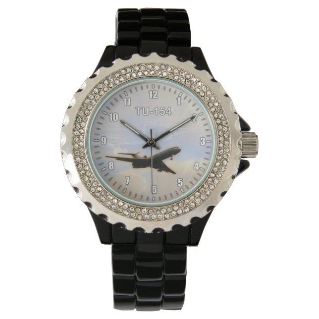 Tu-154 Uhr (Vorderseite)