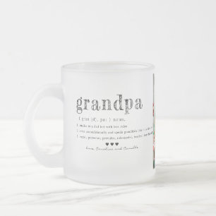 Tu aimes grand-père Mug  Deux photos de café manus
