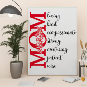 Tu aimes maman...traits de caractère Poster