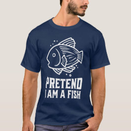 Tu als Fisch verkleiden T-Shirt