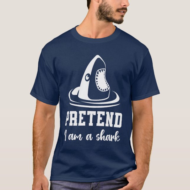 Tu als Hai vor T-Shirt (Vorderseite)