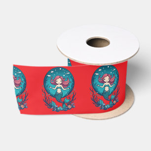 Tu als niedliche Meerjungfrau Thunder_Cove Satinband