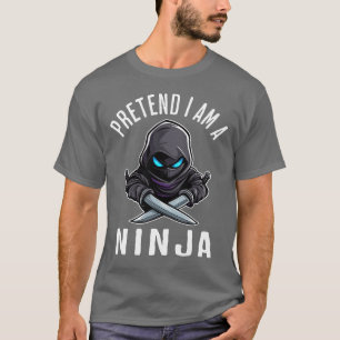 Tu als Ninja verkleidet T-Shirt