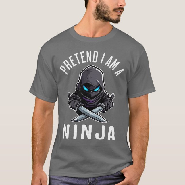 Tu als Ninja verkleidet T-Shirt (Vorderseite)