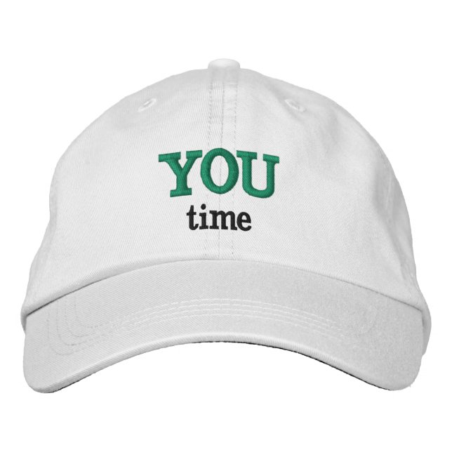 Tu as du temps pour Cust. Casquette brodé texte (Devant)