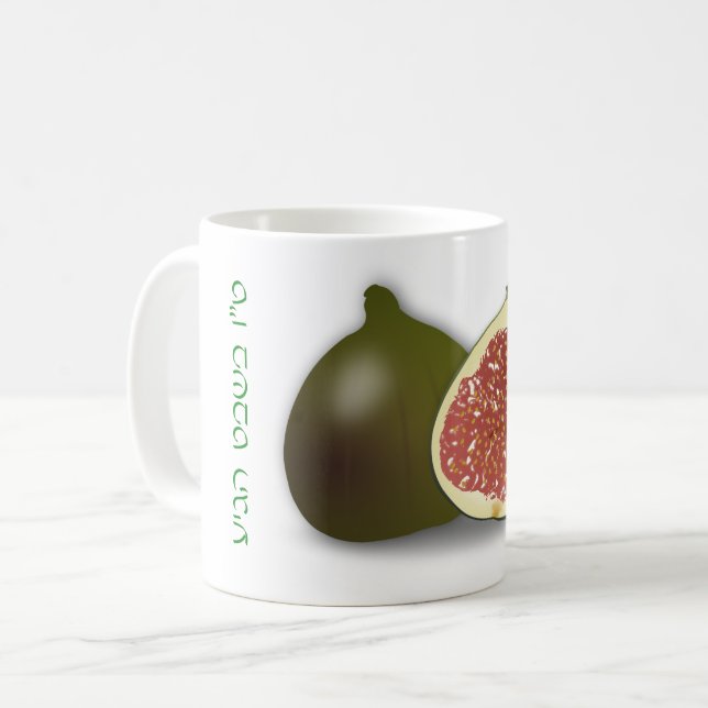 Tu Bishvat Abb. Kaffeetasse (Vorderseite Links)