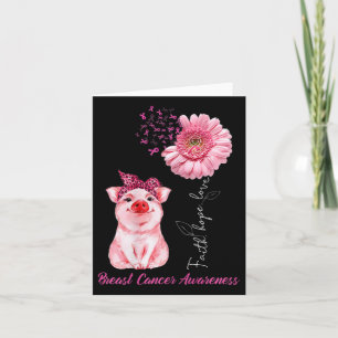 Tu Breast Cancer Awareness Costume Daisy Ribbon Pi Karte