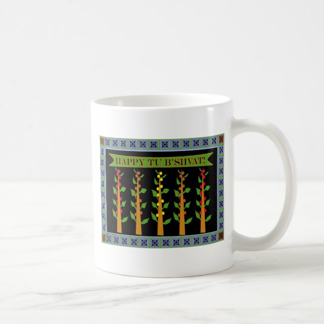 Tu B'Shvat2 Kaffeetasse (Rechts)