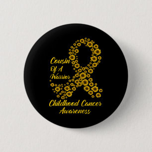 Tu Children Dhood Cancer Awareness Month Costume C Button