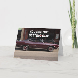 TU DEVIENS UNE CARTE D'ANNIVERSAIRE CLASSIQUE