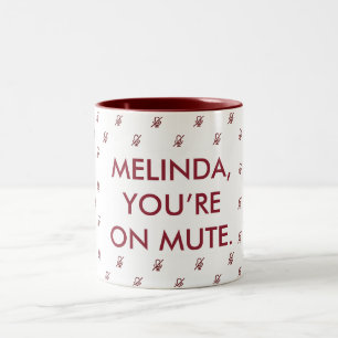 Tu es en route  Mug de cadeaux de nom personnalisé