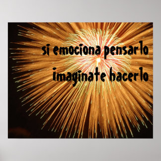 Tu es! - Espagnol Poster