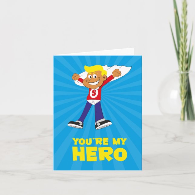 Tu es ma carte de héros (Devant)