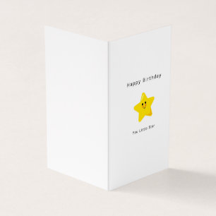 Tu es une carte d'anniversaire étoilée