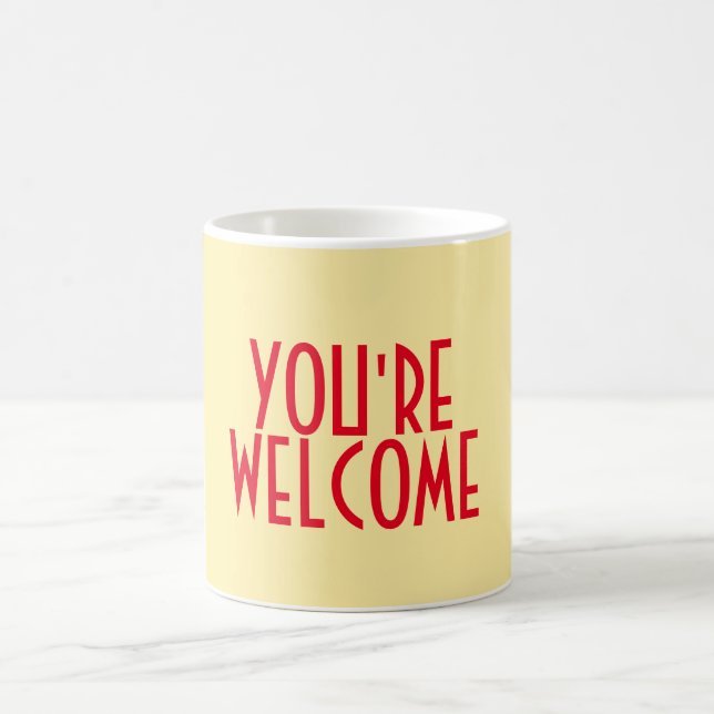Tu es Welcome Mug (Centre)