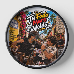 Tu Fodo Mare Voldo — Freunde heute, Rivalen immer  Uhr
