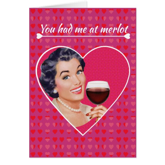 Tu m'as eu à Merlot. (Devant)