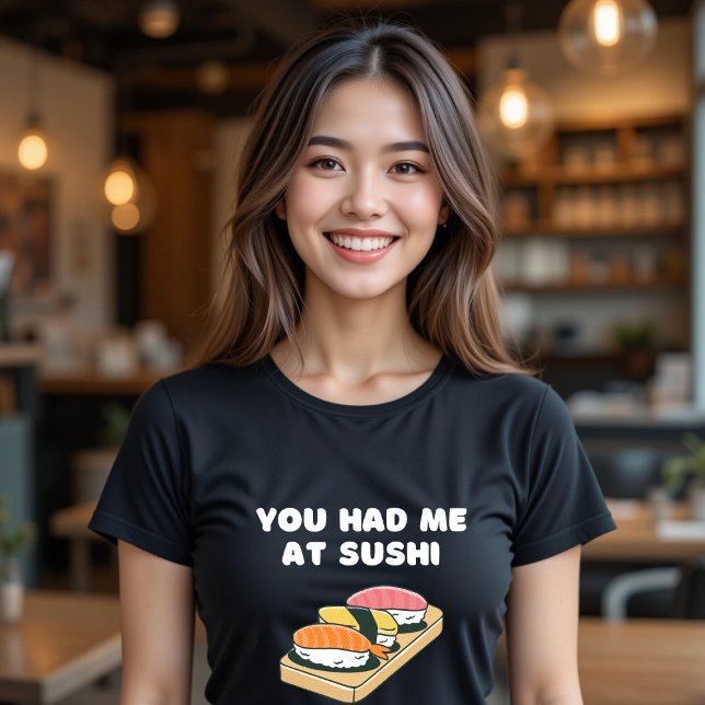 Tu M'As Eu Au Sushi T-Shirt Drôle Nourriture (Créateur téléchargé)