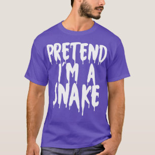 Tu mir eine Schlange Halloween Paare Kostüm Hallo T-Shirt