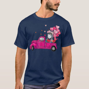 tu niedlich LKW Katzenjunge Valentinstag Kostümjun T-Shirt