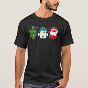 Tu Puzzle Autismus Aufklärung Weihnachten Weihnac T-Shirt
